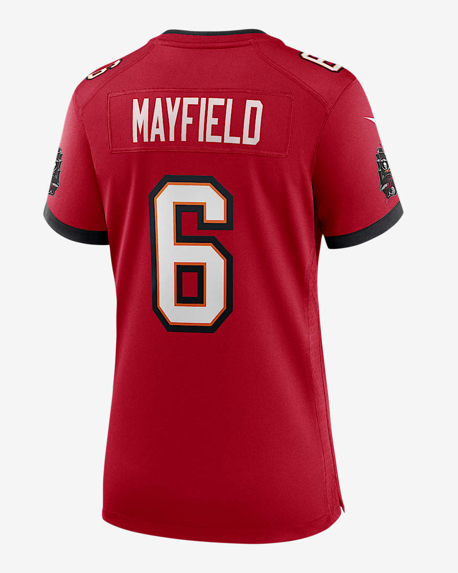 Women s Nike Baker Mayfield Red Tampa Bay Buccaneers Game Jersey